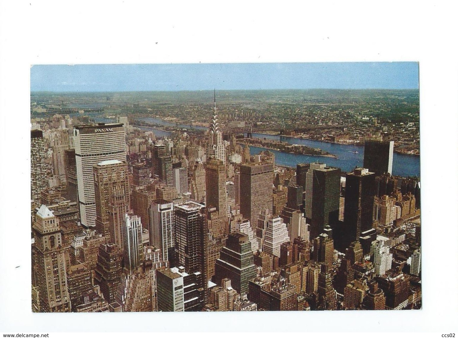 New York City As Seen From The Empire State Building 1966 - Multi-vues, Vues Panoramiques
