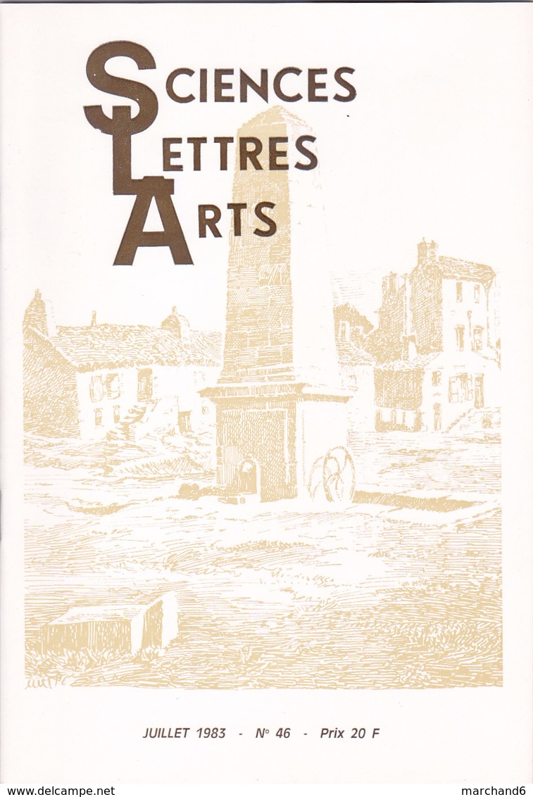 Sciences Lettres Arts De Cholet Et Sa Région N°46 Juillet 1983 - Sciences