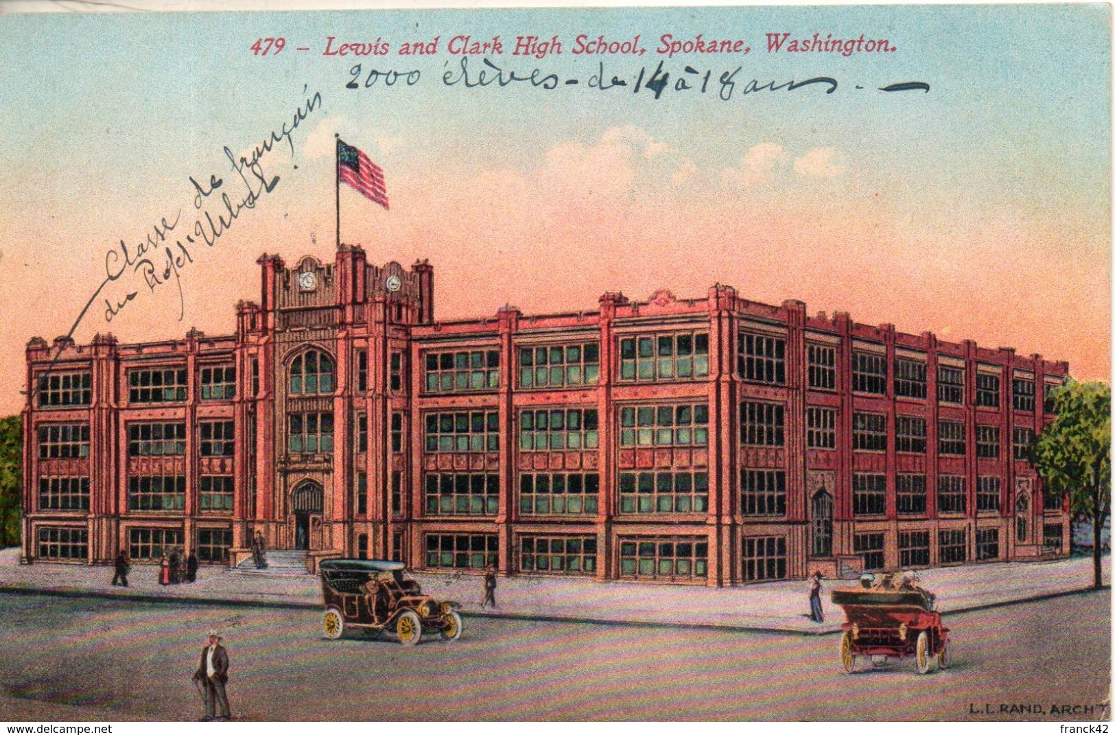 Etats Unis. Lewis And Clarke High Scholl, Spokane, Washington - Spokane