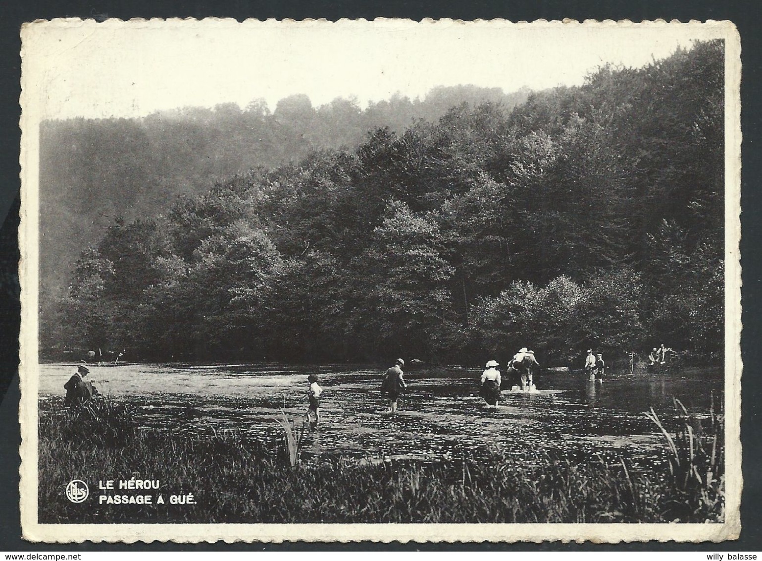 +++ CPA - LE HEROU - Passage à Gué - Nels Bromurite - CPSM    // - Houffalize