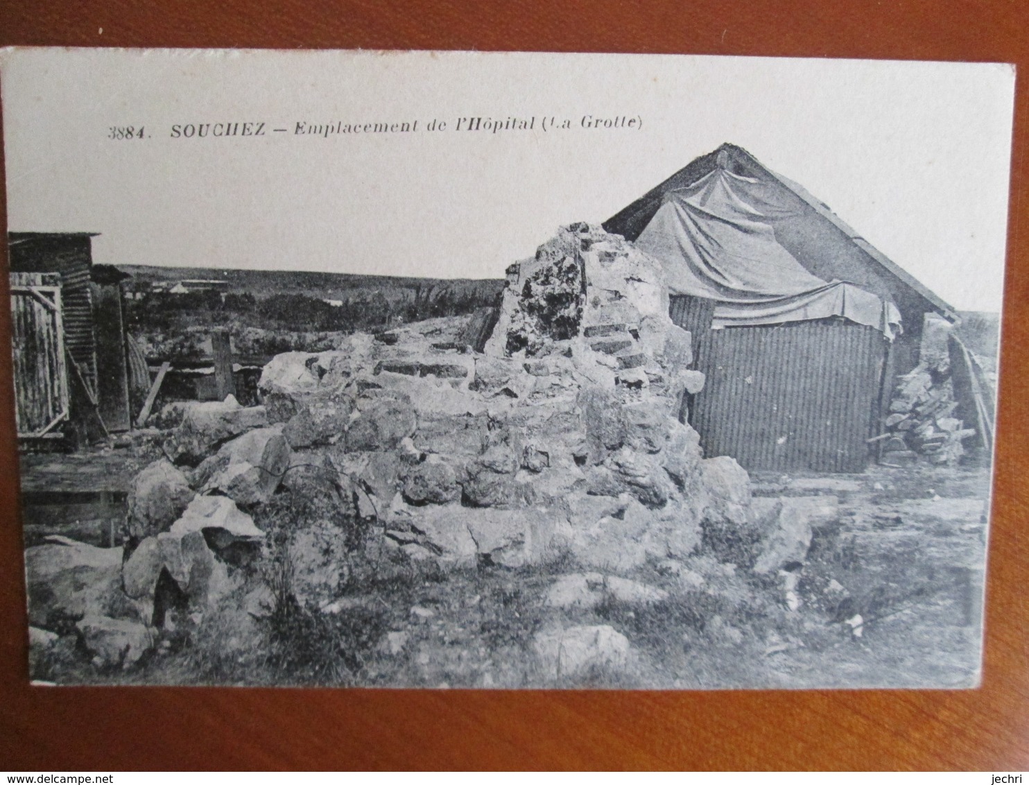 Souchez , Emplacement De L Hopital , La Grotte - Autres & Non Classés