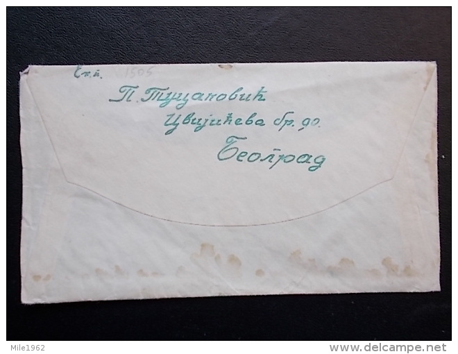 1505 - YUGOSLAVIA - Covers & Documents