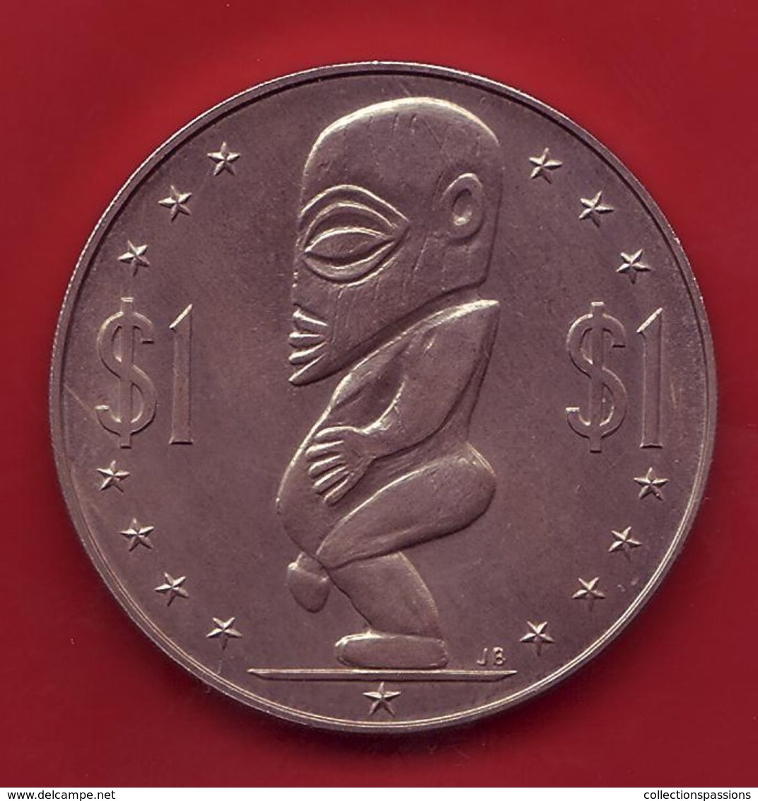 - COOK ISLANDS - 1 Dollar - 1972 - - Cookeilanden