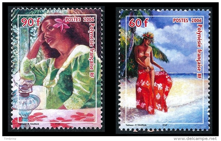 POLYNESIE Année complète 2006 + BF (dont carnet) - Yv. 761 à 797 + BF 32 ** SUP - 39 timbres ** MNH  ..Réf.POL23262