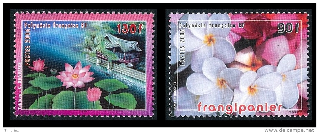 POLYNESIE Année complète 2006 + BF (dont carnet) - Yv. 761 à 797 + BF 32 ** SUP - 39 timbres ** MNH  ..Réf.POL23262