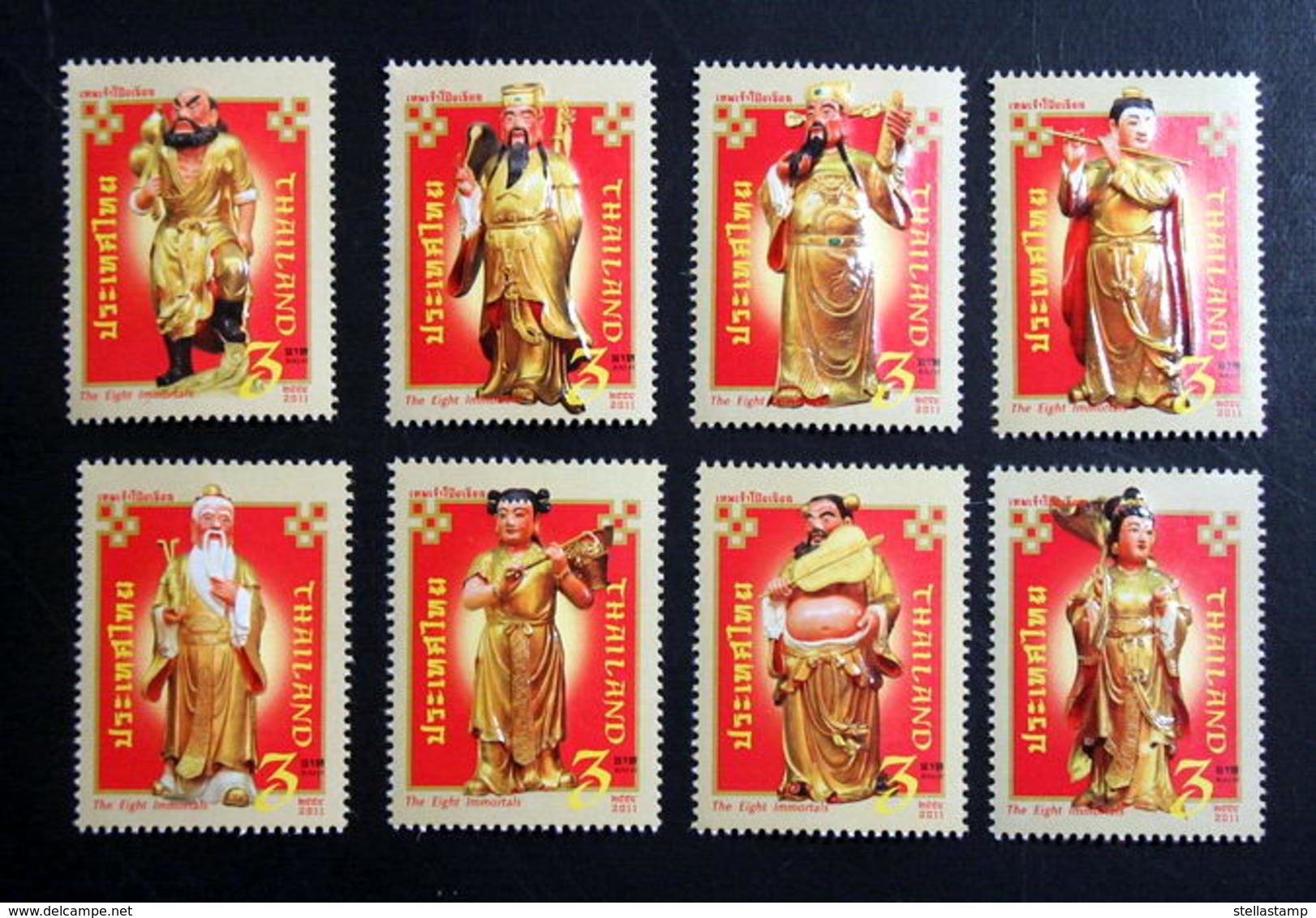 Thailand Stamp 2010 The Eight Immortals - Thailand