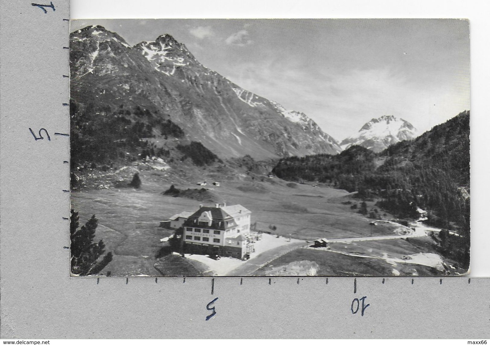 CARTOLINA VG SVIZZERA - BREGAGLIA - MALOJA - Hotel Maloja Kulm - 9 X 14 - ANN. 1954 - Bregaglia