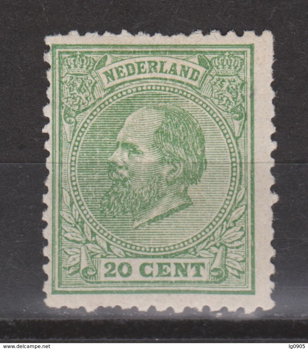 Nederland Netherlands Niederlande Pays Bas Holanda 24 MLH  Ongebruikt TOP QUALITY ; Willem III 1872 Very Fine - Unused Stamps