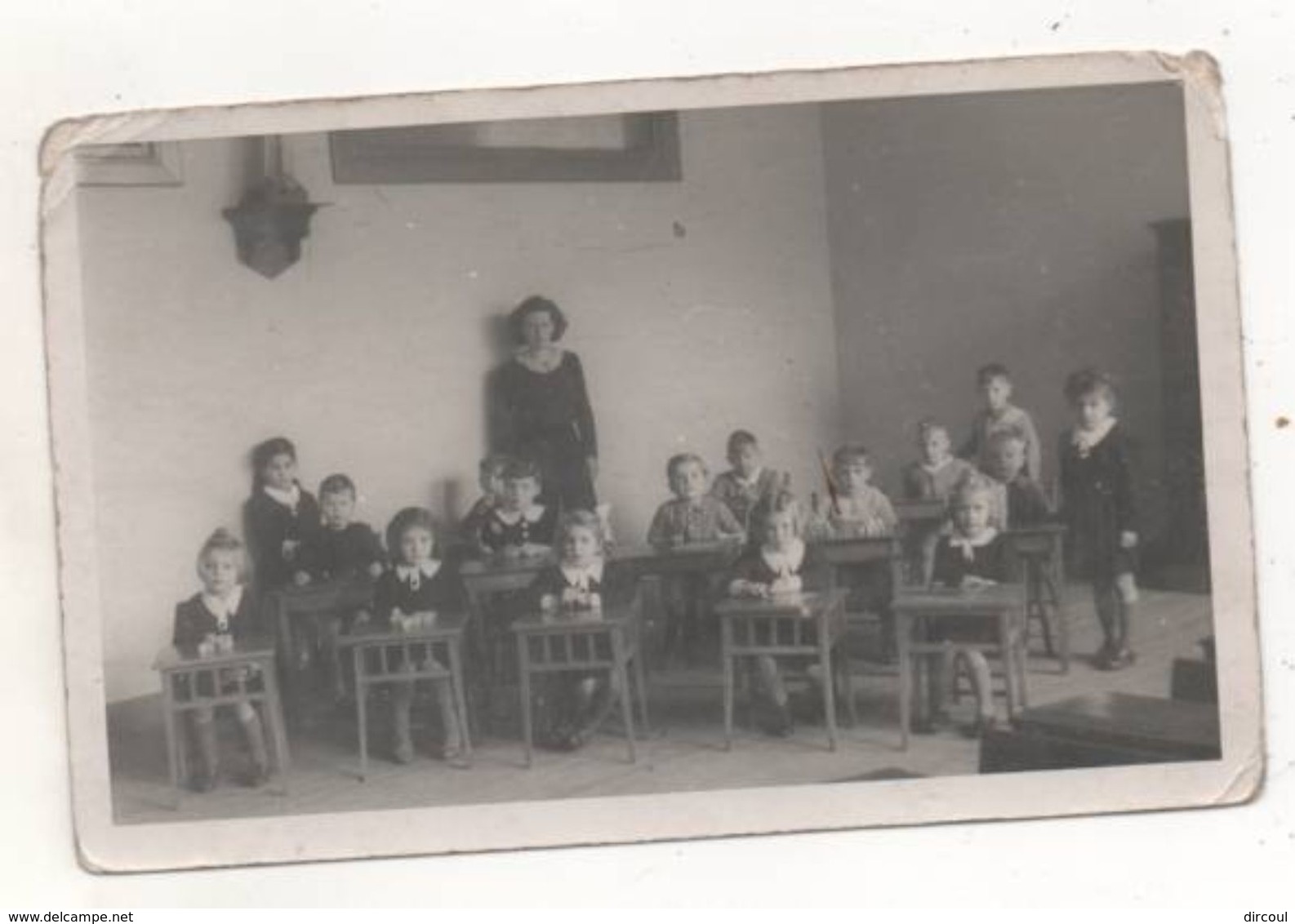 37481  -    Berchem  école - Classe -  Carte  Photo - Berchem-Ste-Agathe - St-Agatha-Berchem