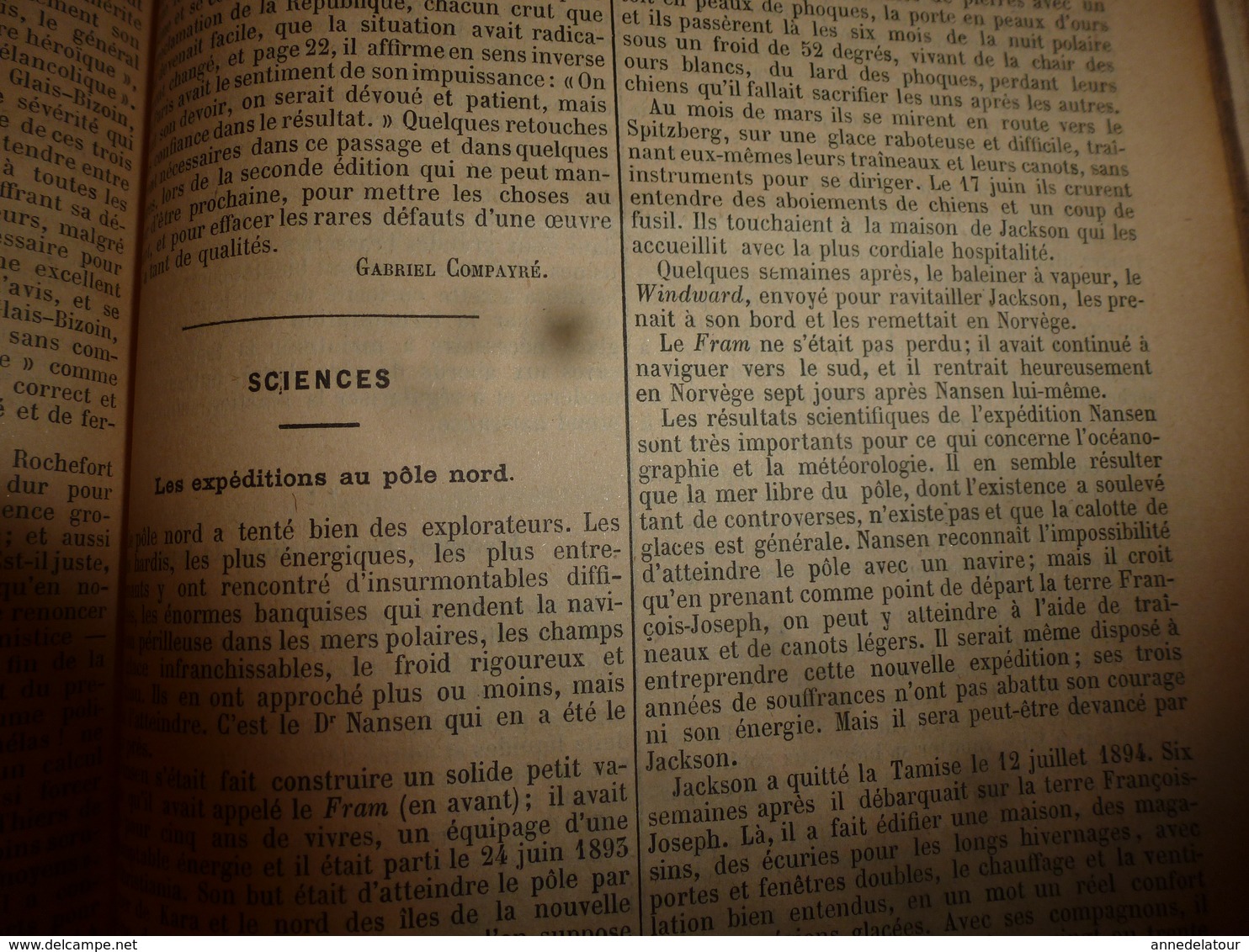 1894-95 L'instruction primaire à cette époque  (il y a 123 ans)