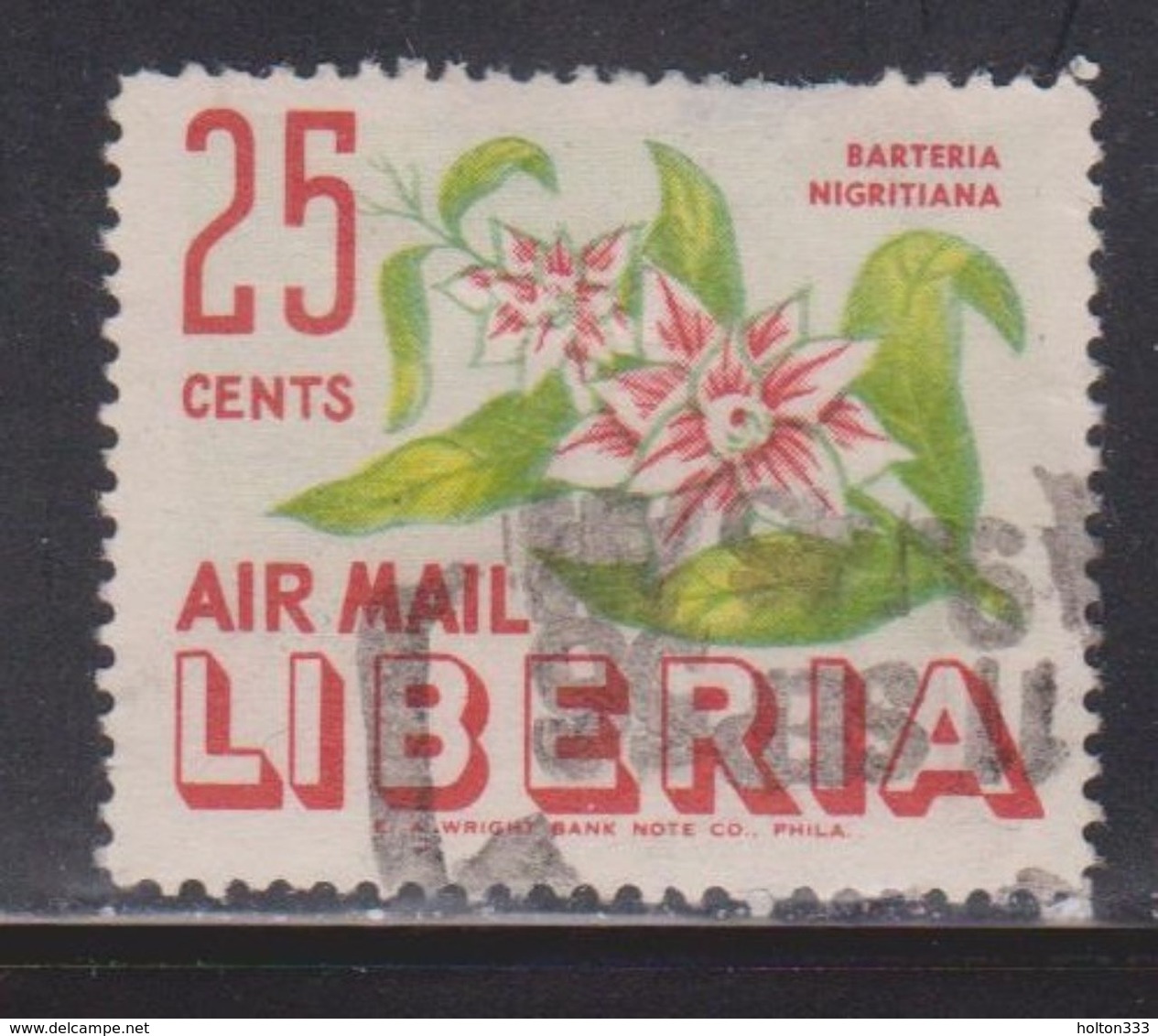 LIBERIA Scott # C92 Used - Airmail Issue - Liberia