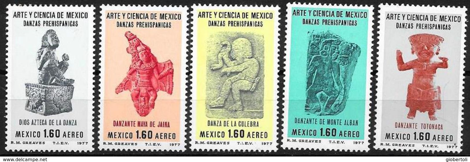 Messico/Mexico/Mexique: Reperti Archeologici, Archaeological Finds, Découvertes Archéologiques - Archeologia