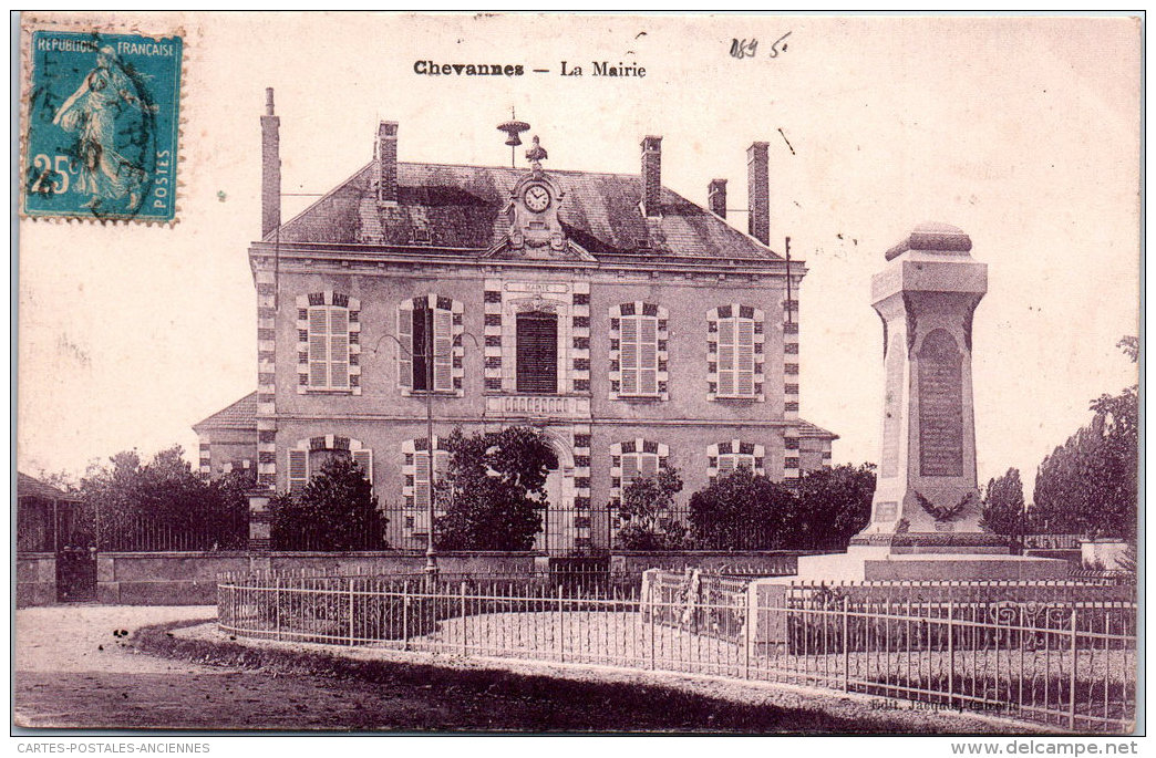 89 CHEVANNES - La Mairie - Chevannes