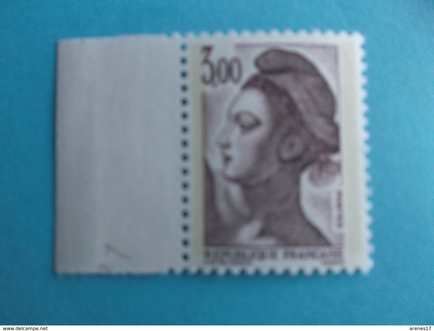 TIMBRE : 2243b , LIBERTE De DELACROIX , PAPIER WHILEY , GOMME MATE , Peu Courant , XX , Timbre En Bon état - 1982-1990 Liberté De Gandon