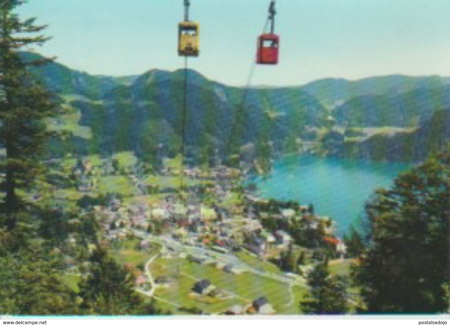 (OS1143) ST. GILGEN . ZWOLFERHORNBAHN ... UNUSED - St. Gilgen