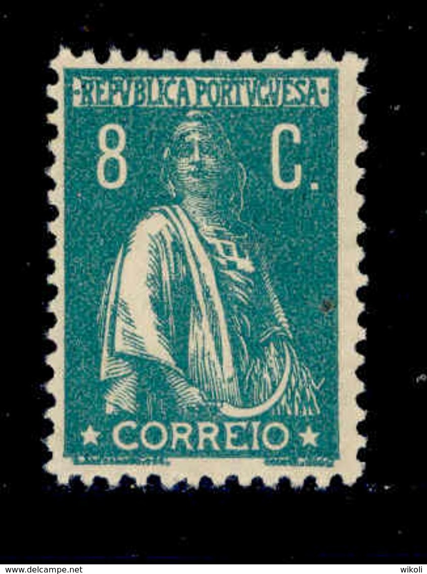 ! ! Portugal - 1920 Ceres 8 C - Af. 237 - MH - Nuevos