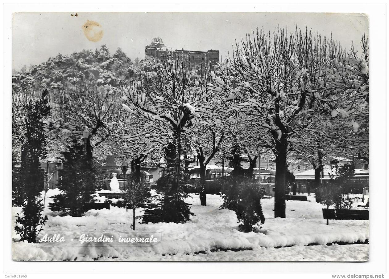 AULLA - GIARDINI INVERNALE  - VIAGGIATA FG - Massa