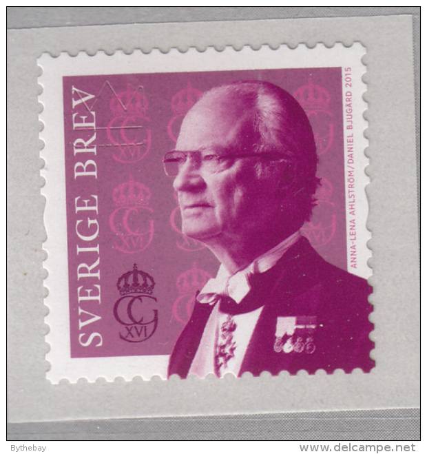 Sweden 2015 MNH King Carl XVI Gustaf - Ungebraucht