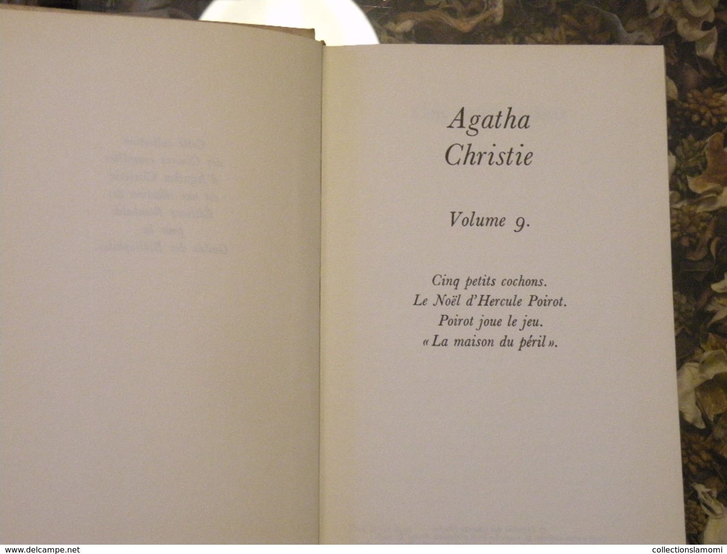Lots de 14 livres Agatha Christie,les titres sont directement à voir sur les photos (Attention manque le n°7)