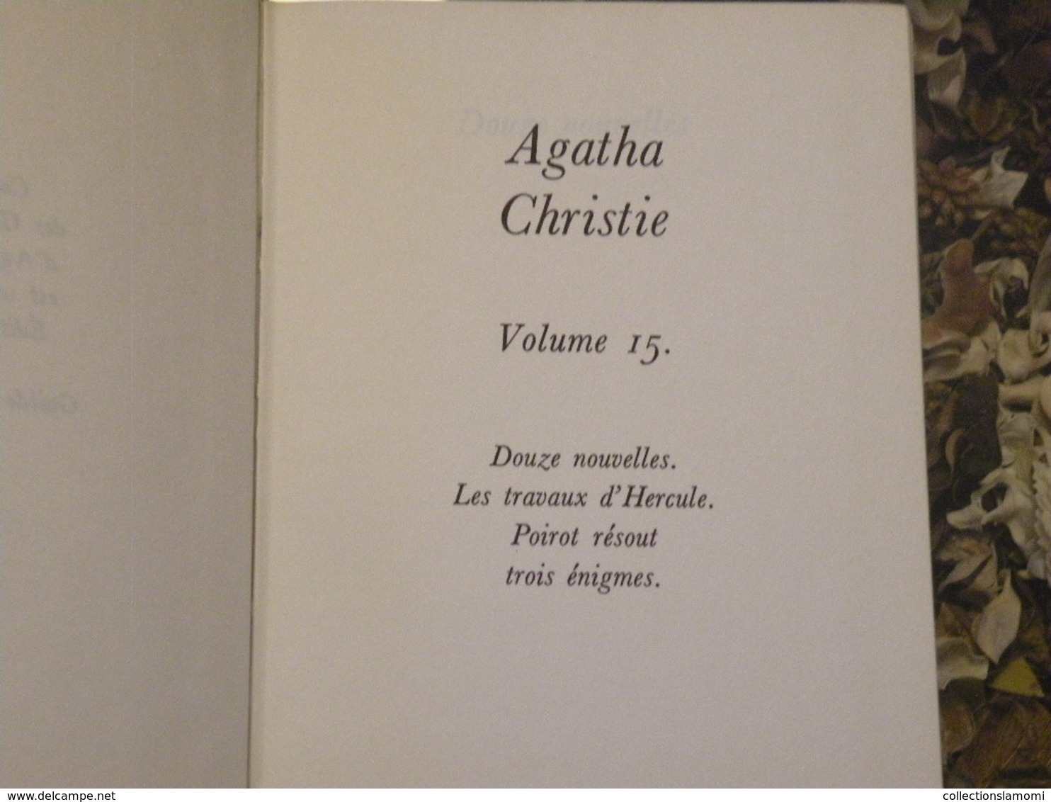 Lots de 14 livres Agatha Christie,les titres sont directement à voir sur les photos (Attention manque le n°7)