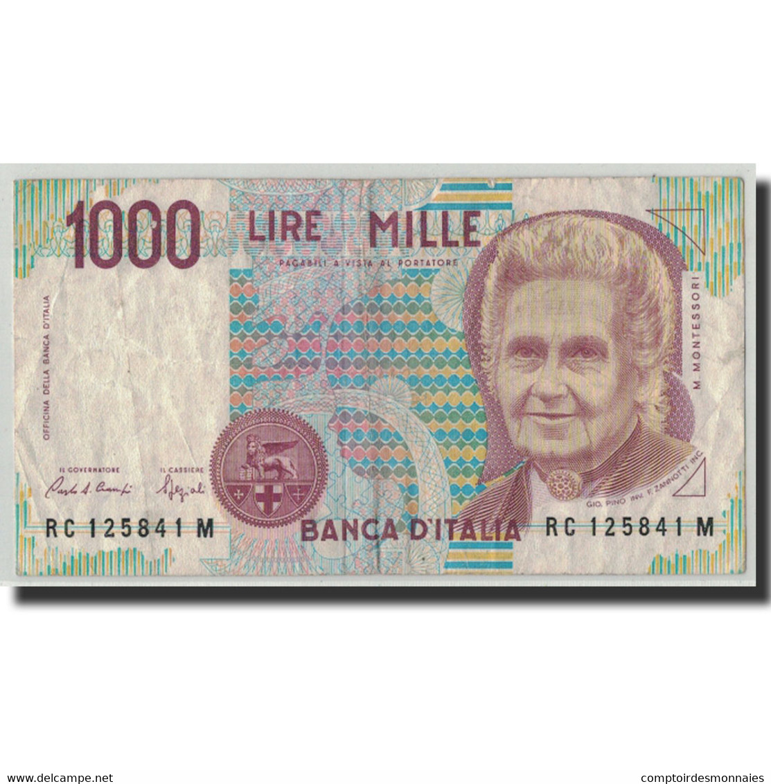 Billet, Italie, 1000 Lire, 1990, 1990-10-03, KM:114a, B+ - 1000 Lire