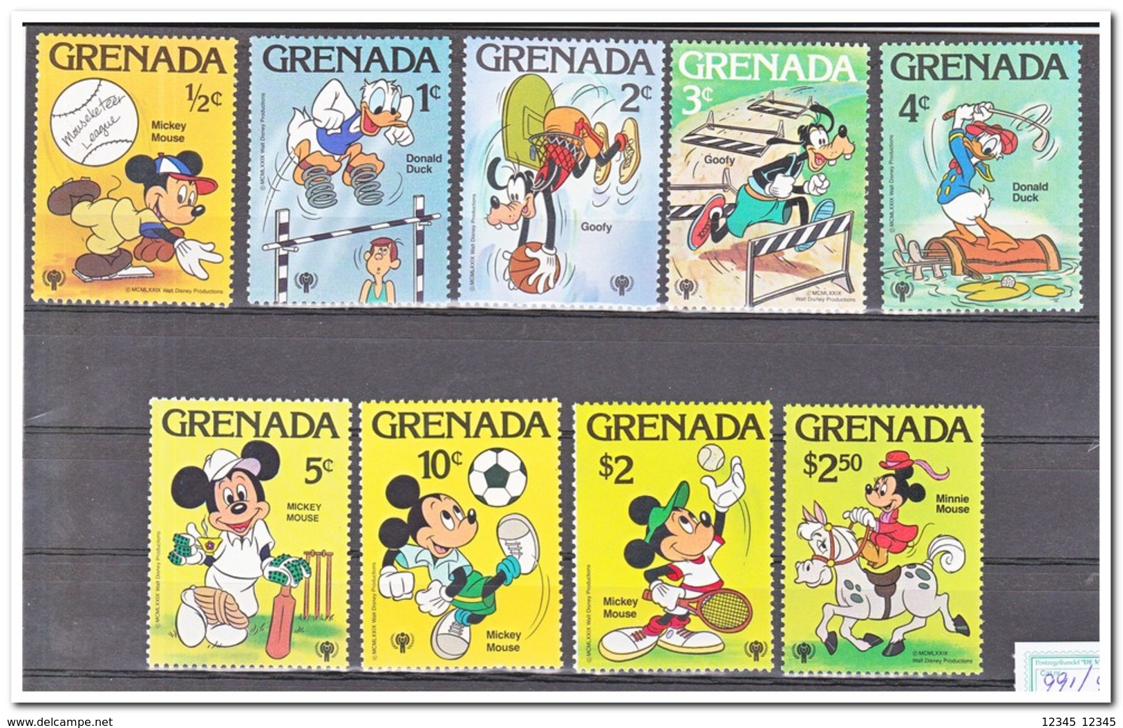 Grenada 1989, Postfris MNH, Sport - Grenada (1974-...)