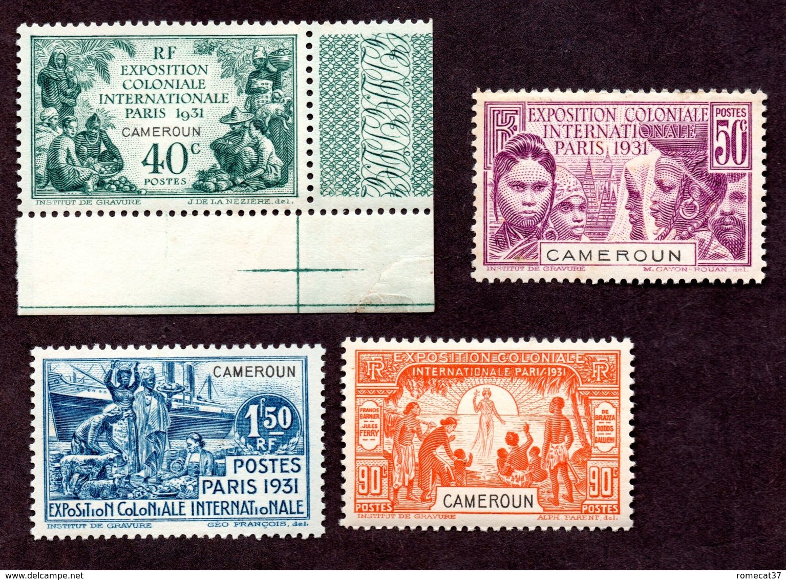 Cameroun  N°149/52 (le 150 Gomme Avec Jaunissures ) N** LUXE Cote 46 Euros !!! - Airmail