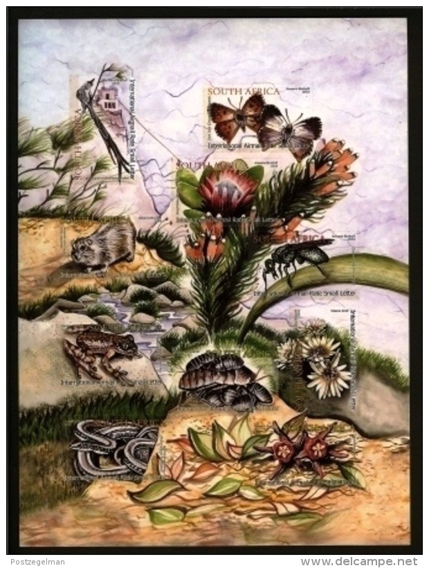 RSA, 2004, MNH Sheet Of Stamps  , SACC 1667, The Ecology Of Table Mountain, F2562 - Unused Stamps