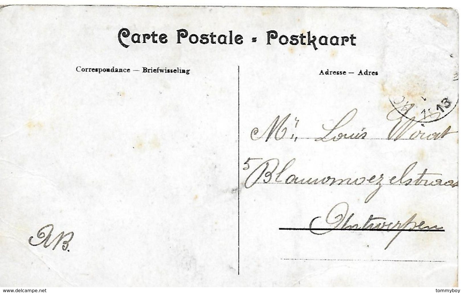 Meir, Zwaluwenhof, Verstuurd 1913 - Hoogstraten