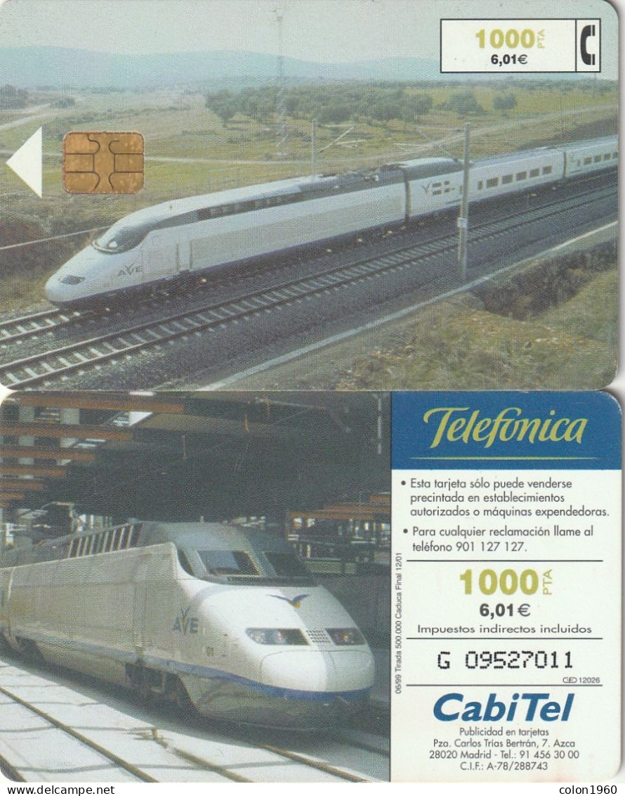 ESPAÑA. B-079. TREN "AVE". 06-1999. (210) - Emisiones Básicas