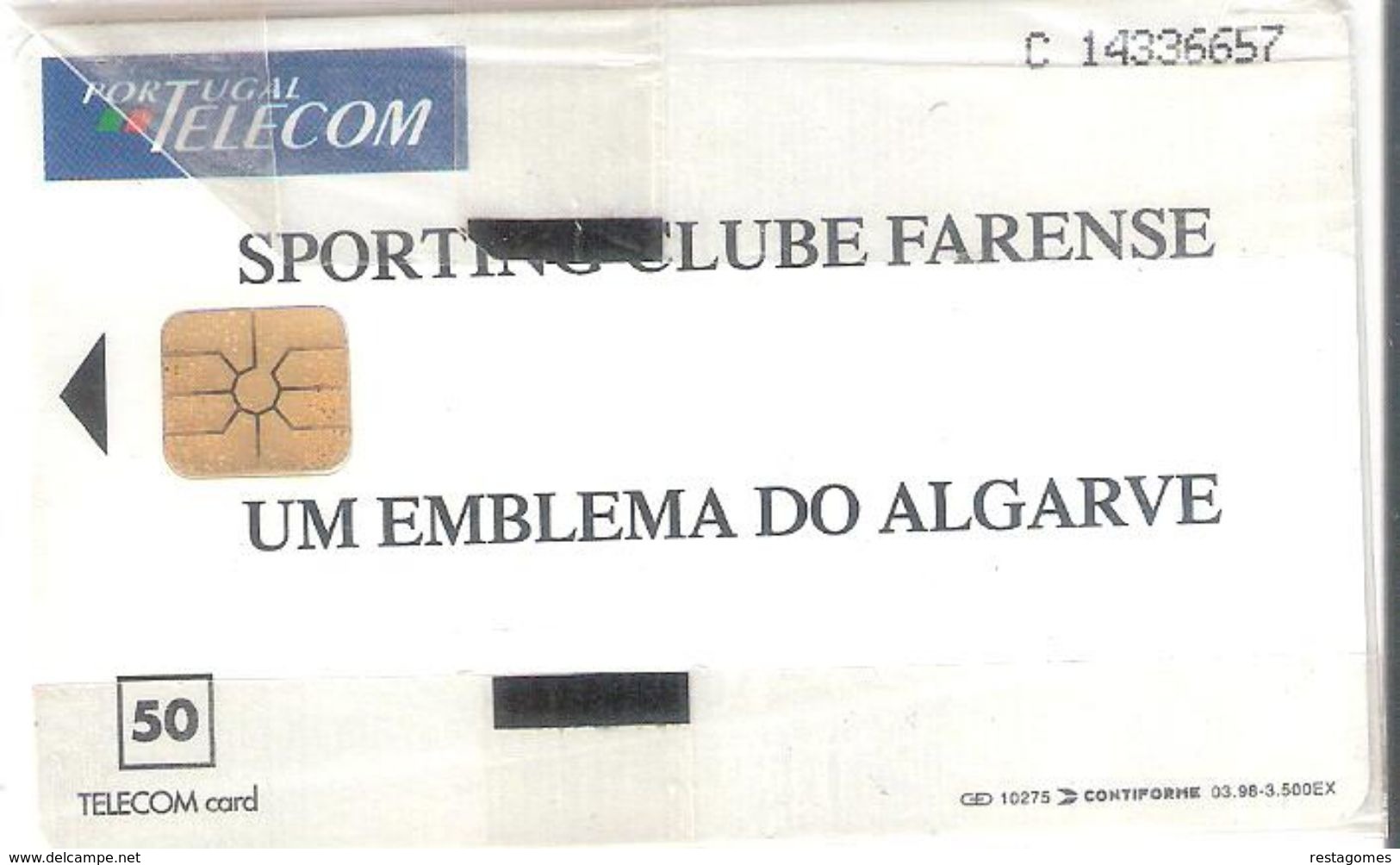 Portugal - Phonecard/ Telécarte Telecom Card / S C FARENSE ,50U  Nuevo/UNC - Portogallo