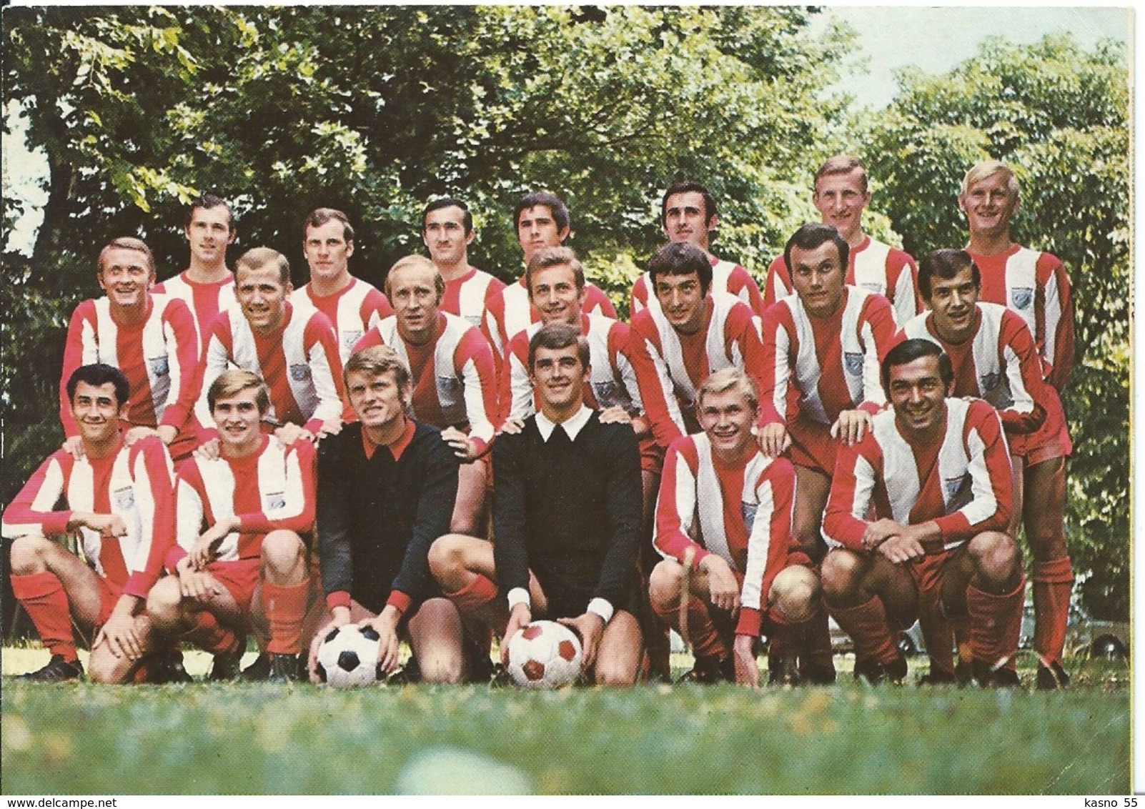 Carte Du FC Bayern München  Saison 1969 - 1970 . - Autres & Non Classés