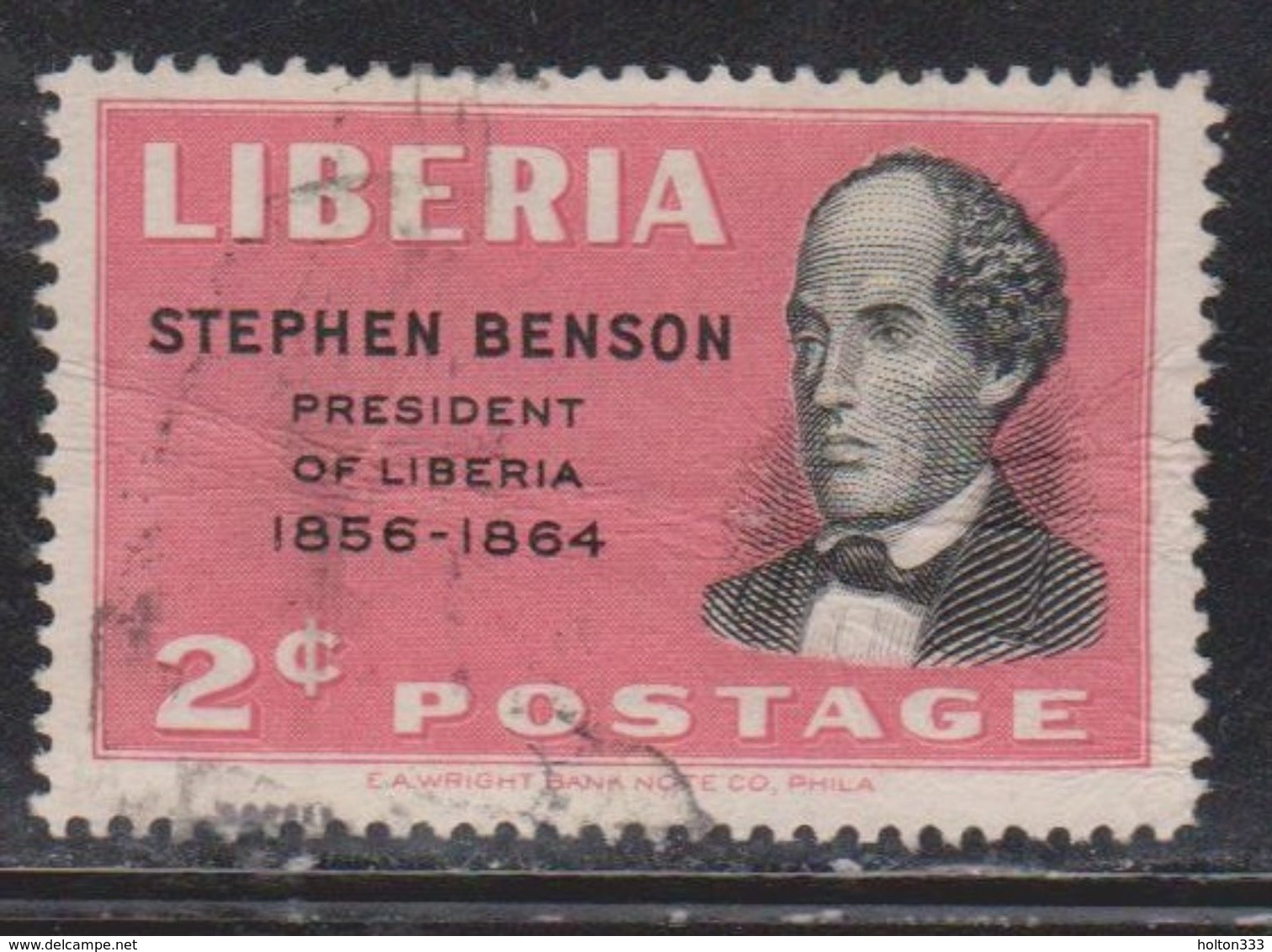 LIBERIA Scott # 314 Used - Past Presidents Of Liberia - Liberia