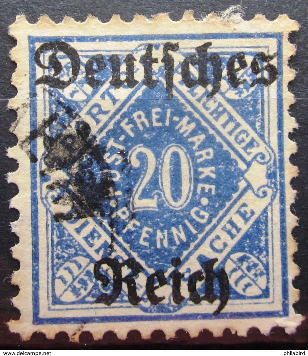 ALLEMAGNE Empire                Service 15X                 OBLITERE - Dienstmarken