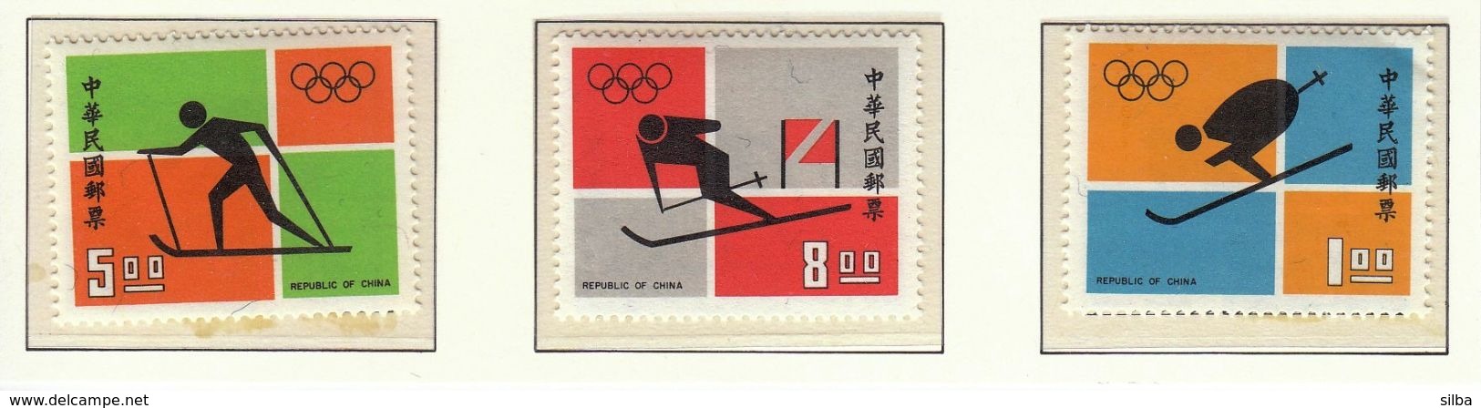 China Taiwan / Olympic Games Sapporo 1972 / Cross Country Skiing, Alpine Skiing - Winter 1972: Sapporo