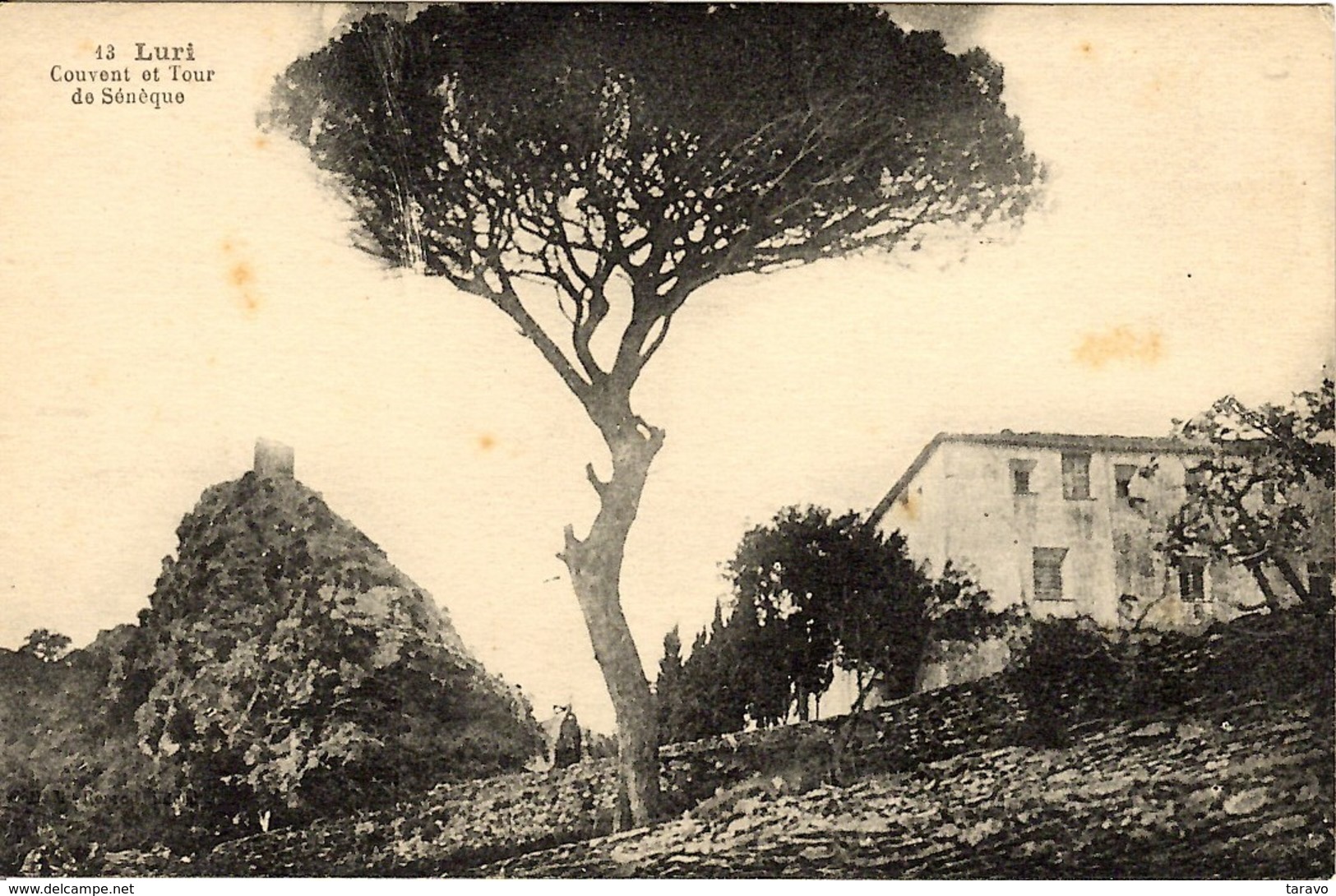 CORSE - LURI - L'ANCIEN COUVENT SAINT NICOLAS AU PIED DU ROCHER DE LA TOUR DE SENEQUE - Autres & Non Classés