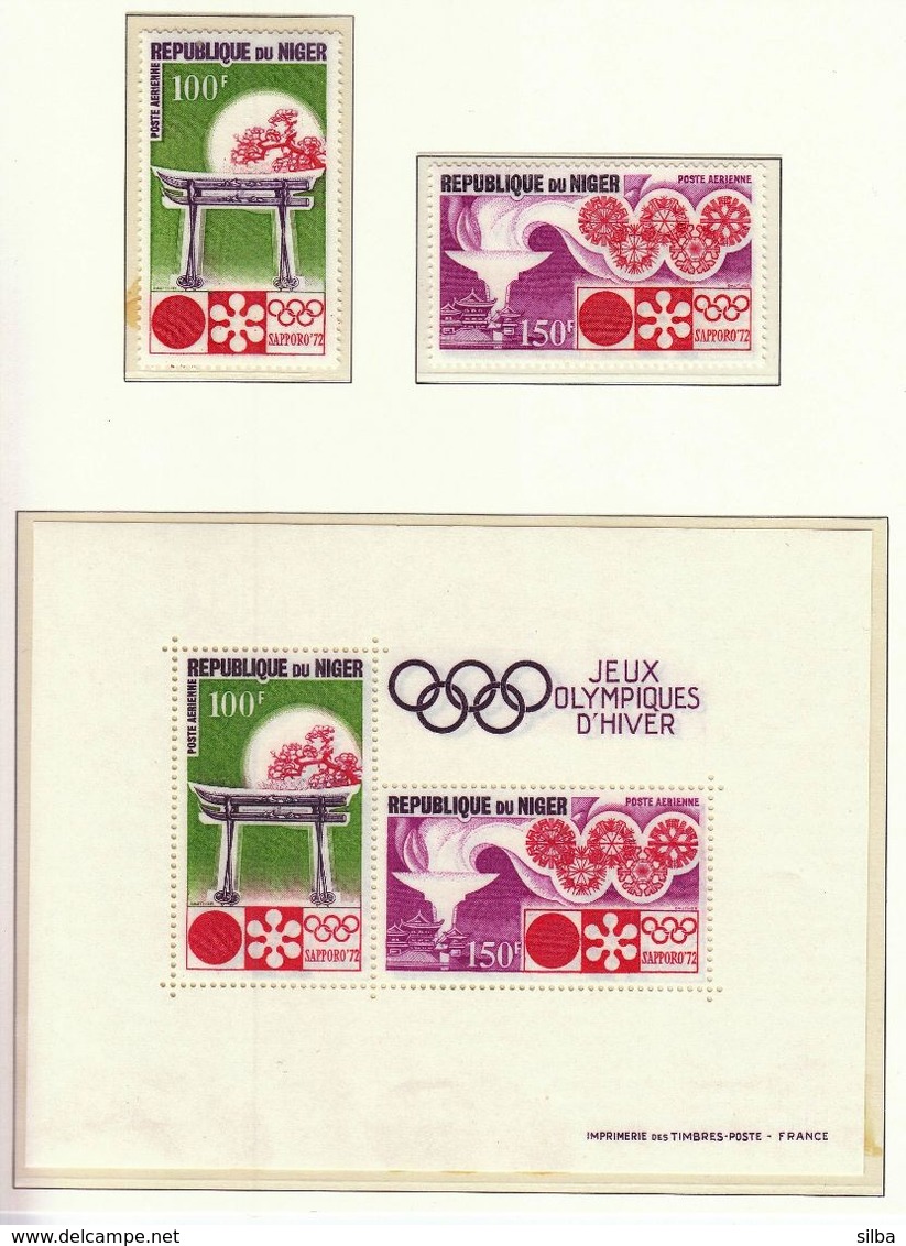 Niger / Olympic Games Sapporo 1972 - Winter 1972: Sapporo