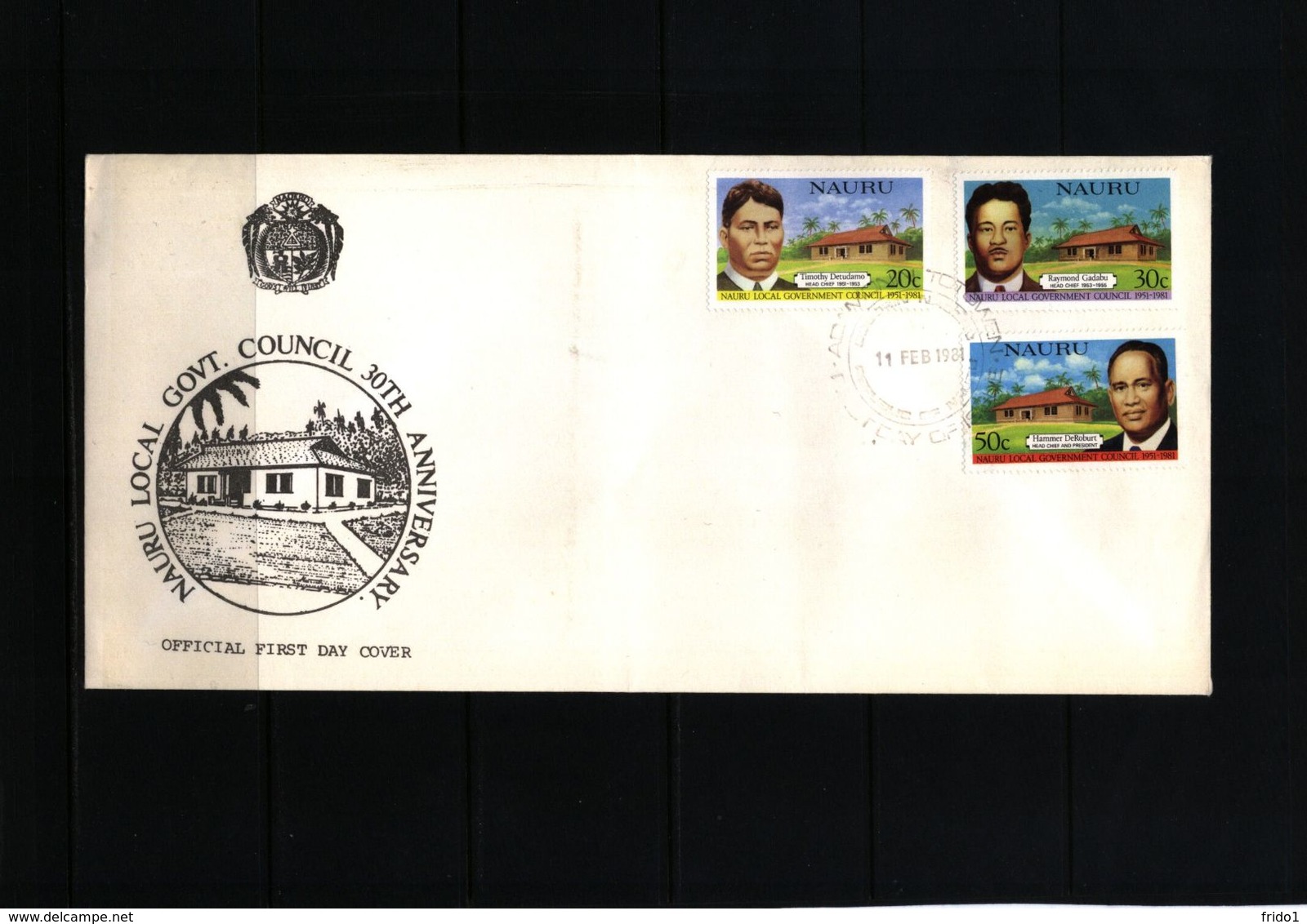 Nauru 1981 Local Government Council FDC - Nauru