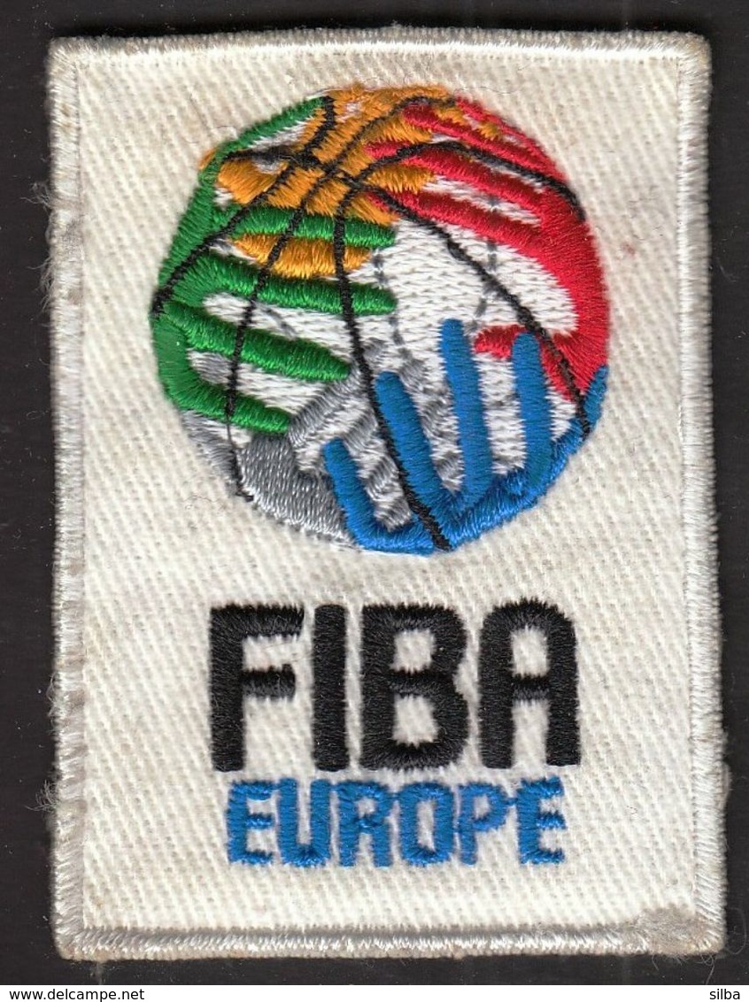 Basketball / Patch / FIBA Europe - Bekleidung, Souvenirs Und Sonstige