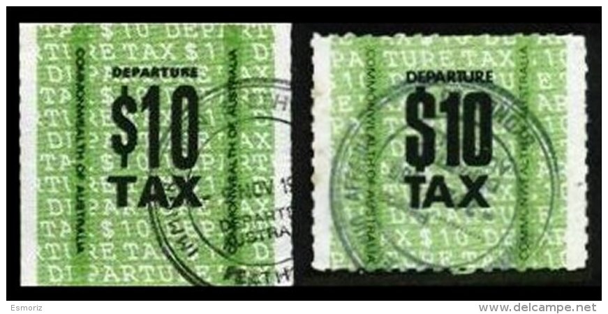 AUSTRALIA, Airport Tax, Used, F/VF - Revenue Stamps