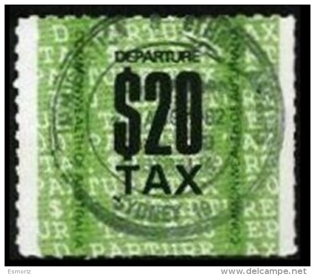 AUSTRALIA, Airport Tax, Used, F/VF - Fiscale Zegels