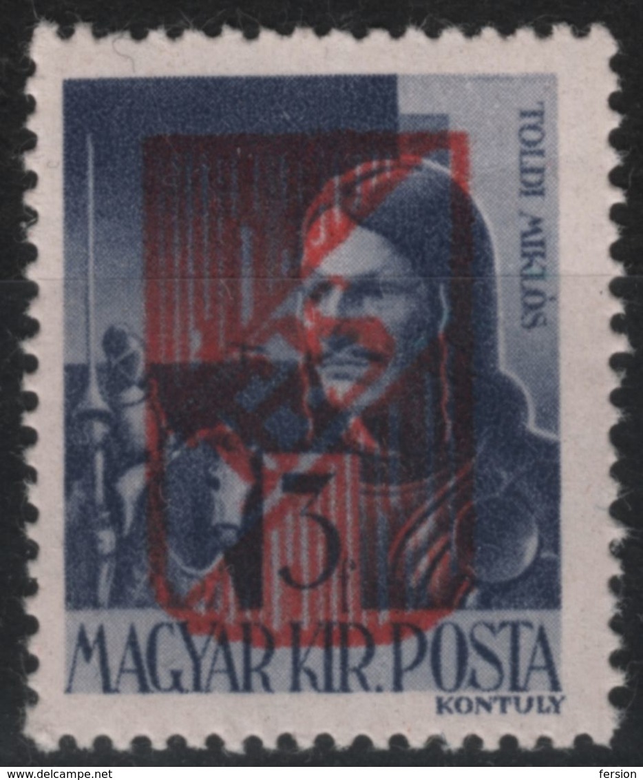 1944 - Occupation Czechoslovakia - Hungary - MNH - Hero Heroes Soldier Knight - !no Guarantee! - Ensayos & Reimpresiones