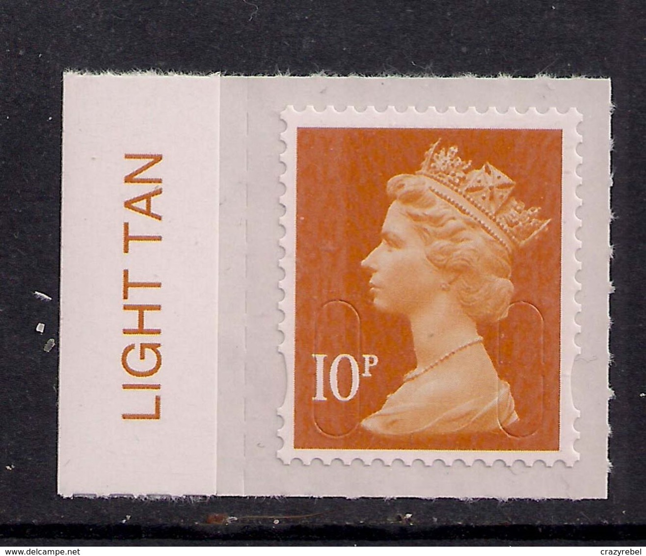 GB 2015 QE2 10p Dull Orange Security Machin Umm ( Mail ) SG U2923 ( F723 ) - Machins