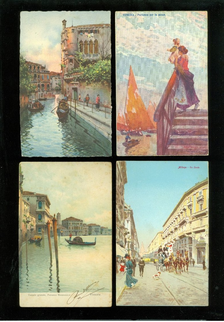 Beau lot de 60 cartes postales d' Italie  Italia   Mooi lot van 60 postkaarten van Italië - 60 scans