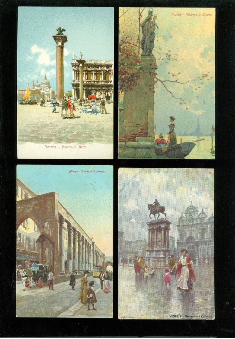 Beau lot de 60 cartes postales d' Italie  Italia   Mooi lot van 60 postkaarten van Italië - 60 scans