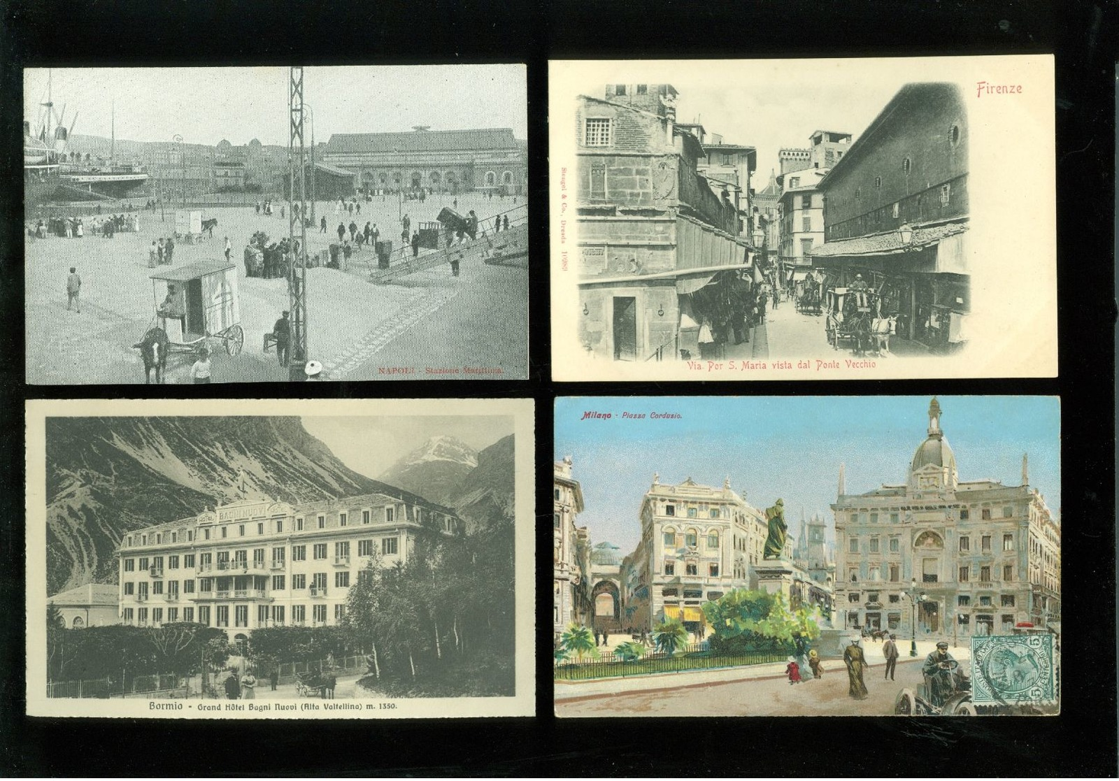 Beau lot de 60 cartes postales d' Italie  Italia   Mooi lot van 60 postkaarten van Italië - 60 scans