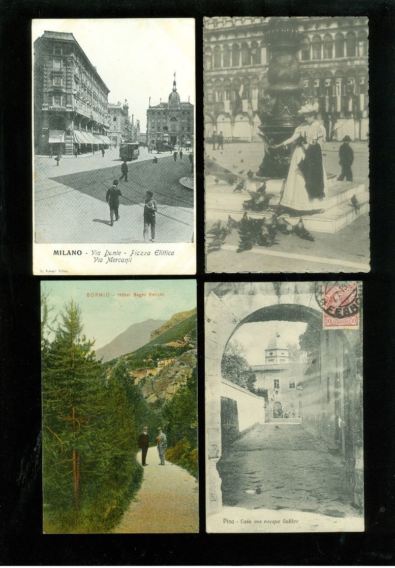 Beau lot de 60 cartes postales d' Italie  Italia   Mooi lot van 60 postkaarten van Italië - 60 scans