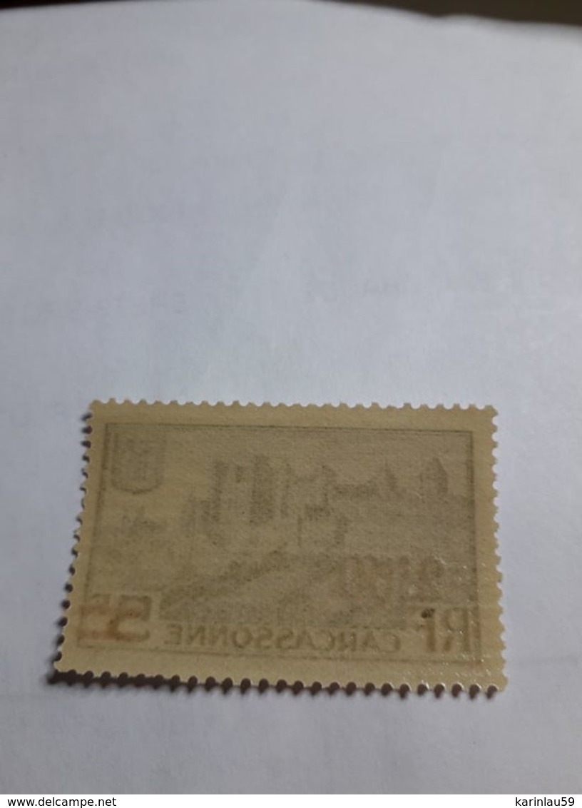 Timbre France 1941: N° 490** (Carcassonne) - Unused Stamps