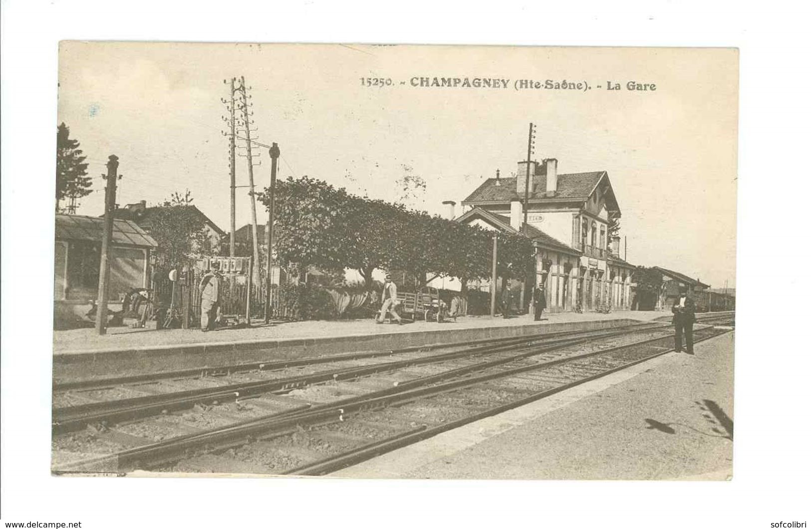 70 -- CHAMPAGNEY -- LA GARE - Other & Unclassified