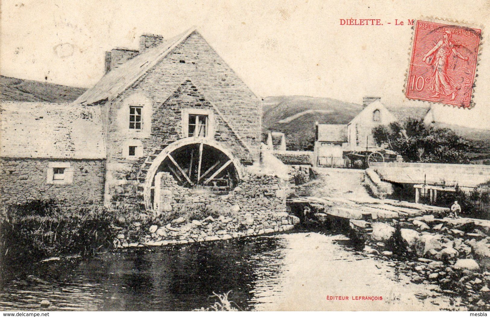 CPA -   DIELETTE  (50)   Le Moulin - Andere & Zonder Classificatie